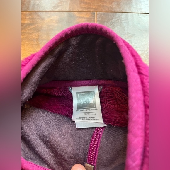 The North Face Pink Pull Over Casual Fleece Size M - Picture 2 of 6